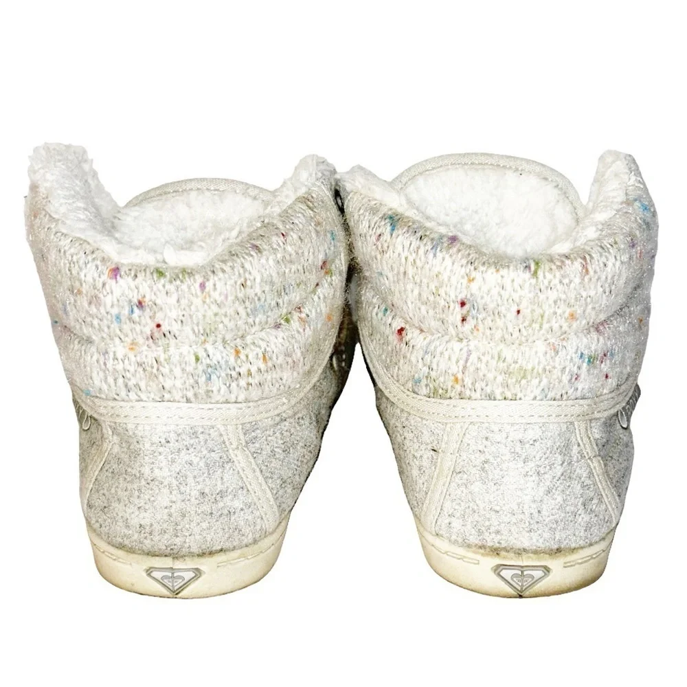 Roxy fleece lined high tops